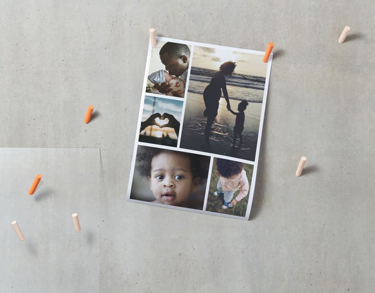 Comment faire une affiche avec plusieurs photos ?